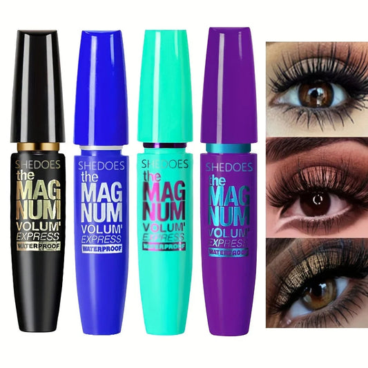 4D Black Mascara Thickening, Lengthening, Curling, Waterproof Liquid Fiber Mascara CR Cosmetic Store