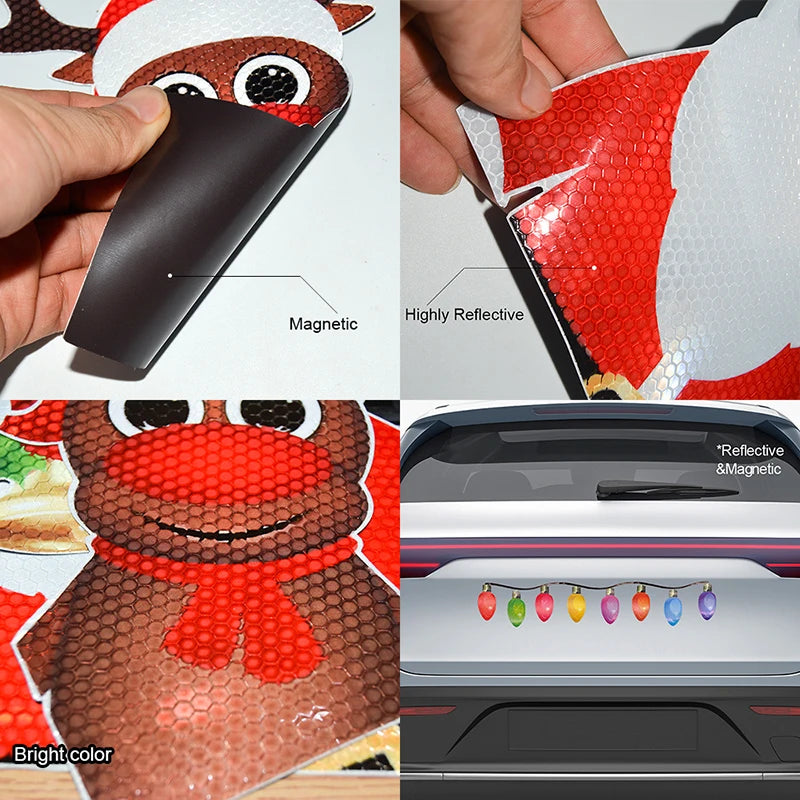 FestiveMag™ Bulb Decals – Stick, Shine & Spread Cheer