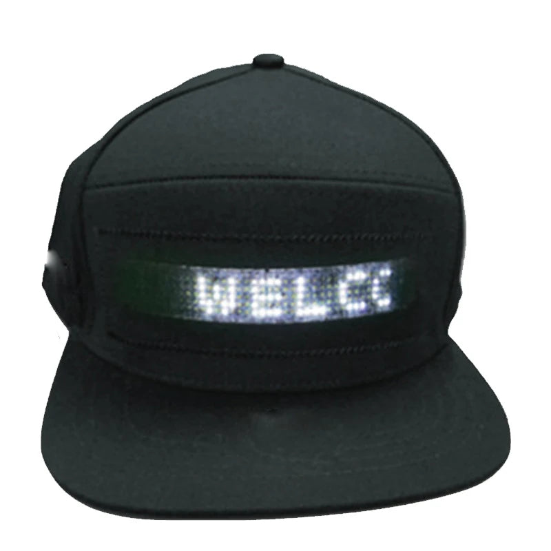 Glow-in-the-Dark LED Cap – Stand Out at Concerts & Parties!