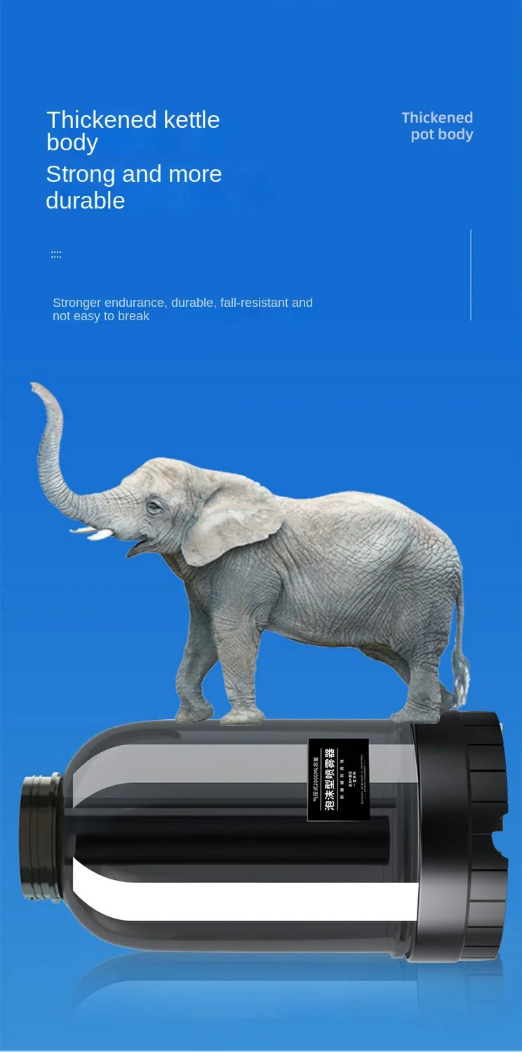 Bleo™ Multi-Surface  2L Foam Sprayer – Adjustable Nozzles & Wide Fan Spray