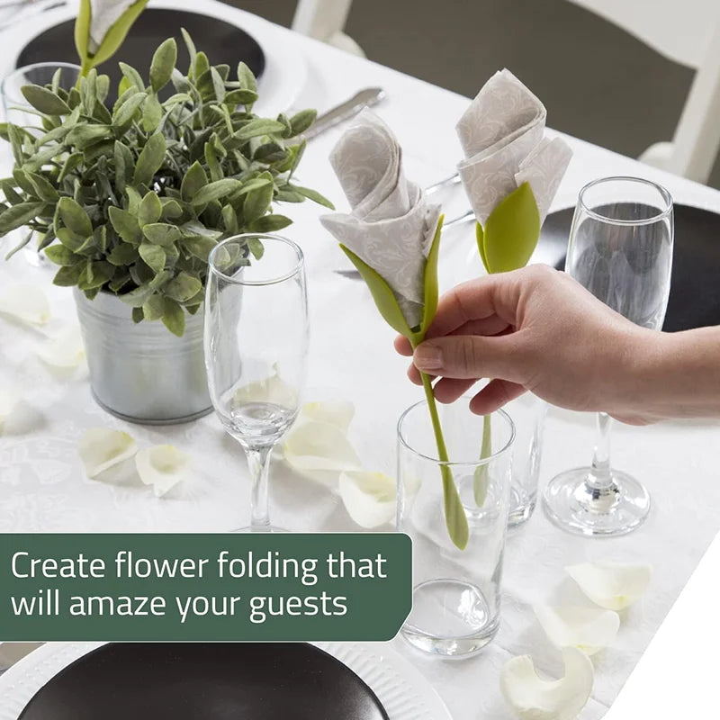 TulipNest™ Napkin Holder 🌷 — Elegant Tabletop Charm