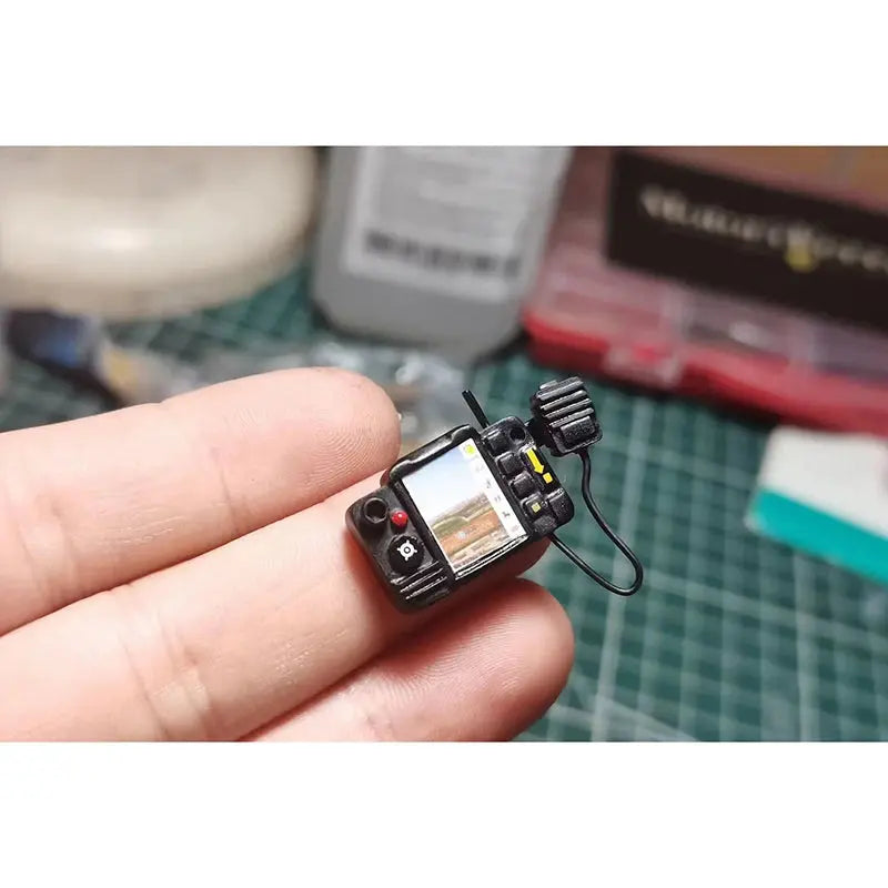 Modelos de simulación Mini dispositivos de navegación GPS de coche para Tamiya RC 1/14