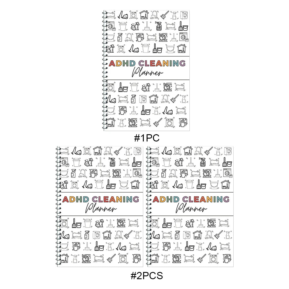 Tidy Mind: ADHD Cleaning Planner Notebook