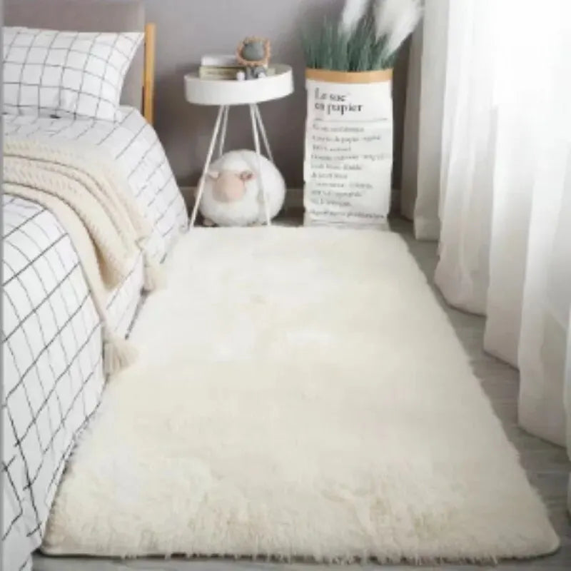 Soft Area Rugs Bedroom Carpet Fluffy Non-slip Tie-Dyed Fuzzy Shag Plush Soft Shaggy Bedside Rug Living Room Carpet Shop1103833493 Store