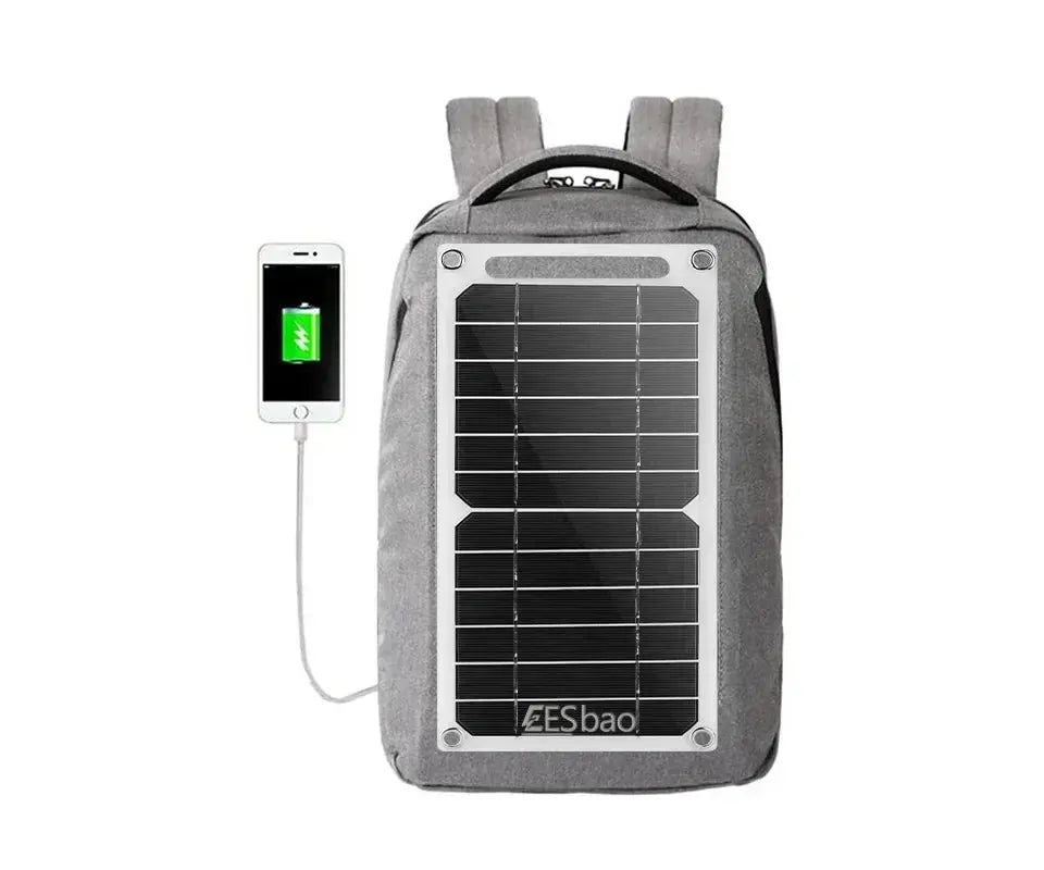 35W Solar Panel With USB Waterproof Outdoor Hiking And Camping