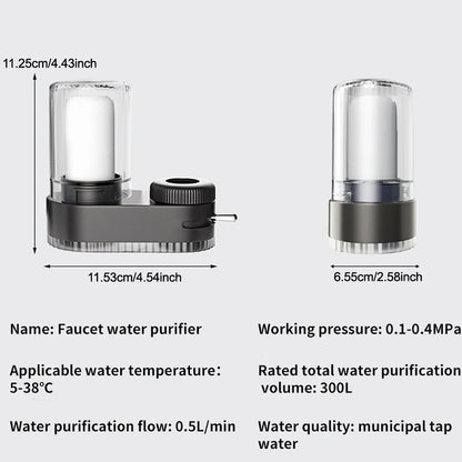 HydraClean™ Tap Purifier 🌿🚰 Fresh, Filtered, Effortless