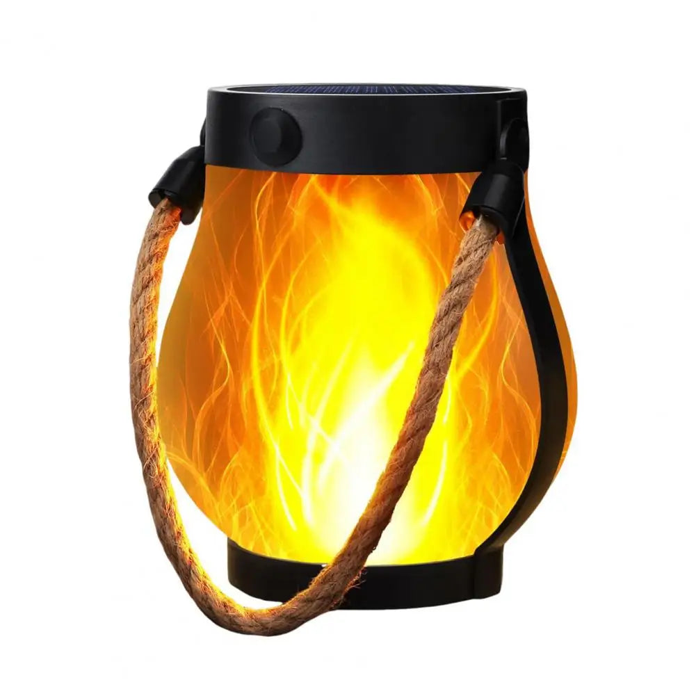 Farol de Llama Danzante – ¡Ambiente romántico y acogedor para tu patio!