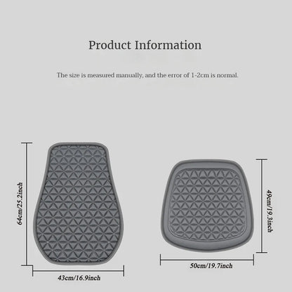 3D Suspended  Car Seat Cushion,  Seat Cover With Embossed Pattern  Four Seasons General Fit for Most Cars Stone's Store