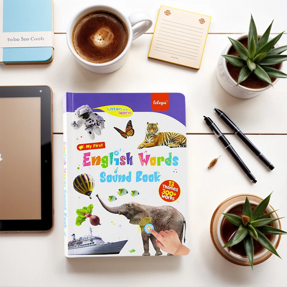 WordWhiz™ – Más de 300 sonidos interactivos en inglés para niños 📚