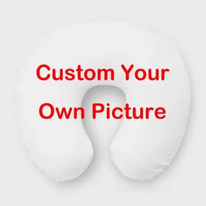 Cute Cartoon INS Style Travel Neck Pillow U-Shaped Panda Rainbow Cloud