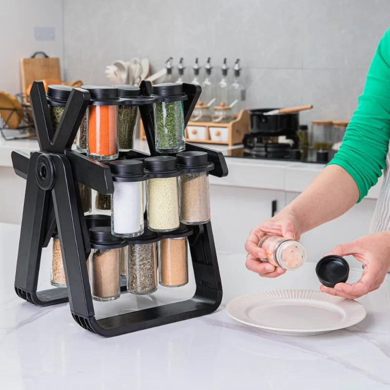 SpinSpice™ Rotating Rack 🌪️🌶️