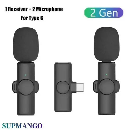 K11 Professional Wireless Lavalier Microphone for iPhone iPad Laptop AliExpress