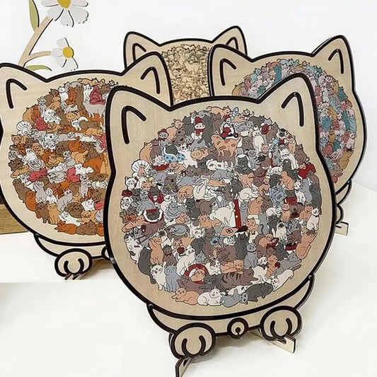 PurrfectMind™ – 135-Piece Calm Cat Puzzle 🐱