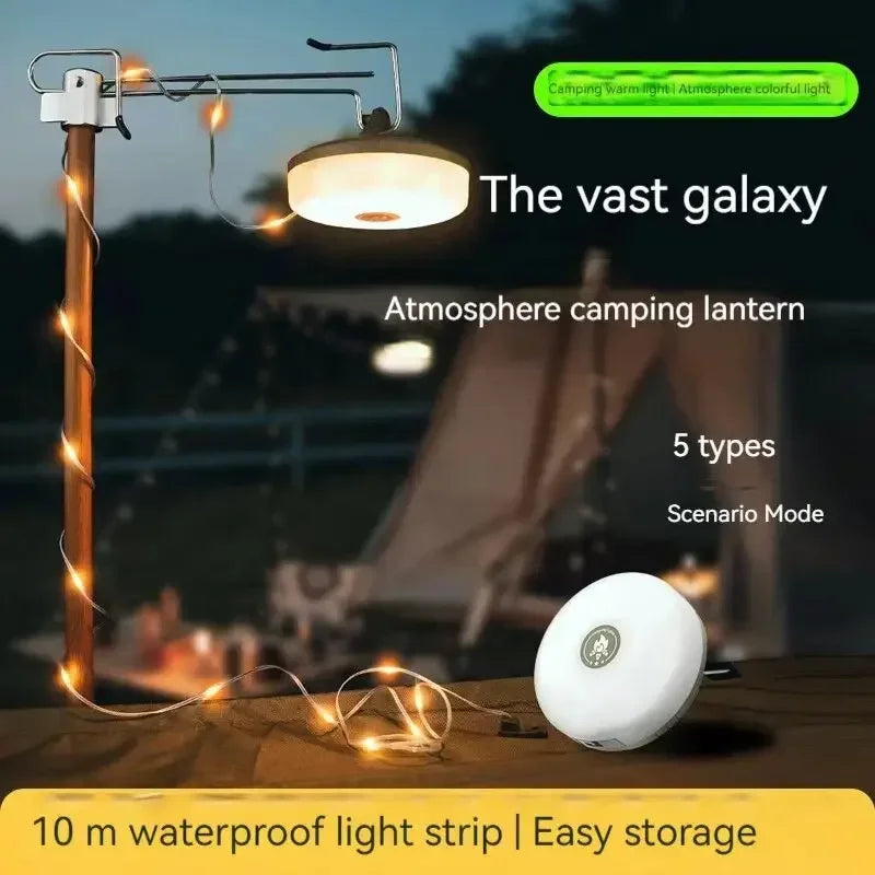Glow Anywhere: Magnetic String Lights for Instant Ambiance! Stone's Store