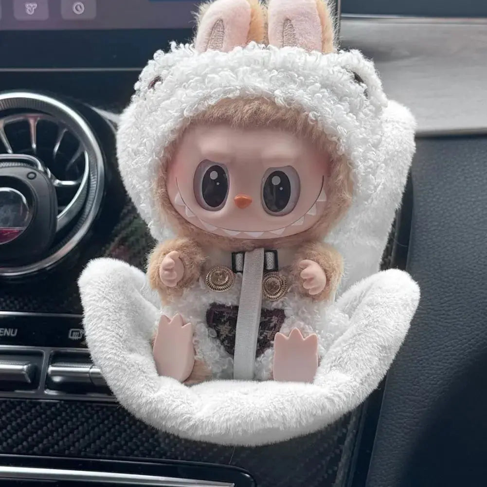 Labbubu Soft Doll Safety Seat for Car Cute Gifts Decor All Dropshipping Wholesale Store