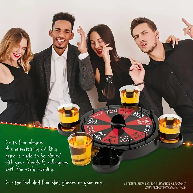 Roulette Shots Drinking Games Set For Adults Party With AliExpress