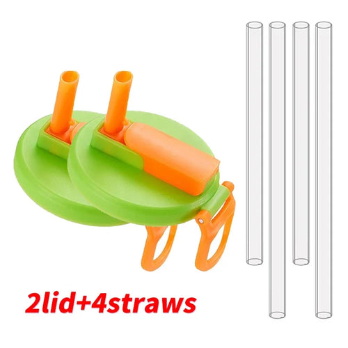 Reusable Silicone Straws with Soda Can Lids - Travel-Friendly, Eco-Friendly AliExpress