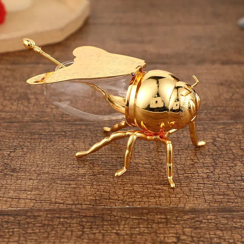 European Classical Style Bee Sugar Cup Atmospheric Golden Sugar Cup AliExpress