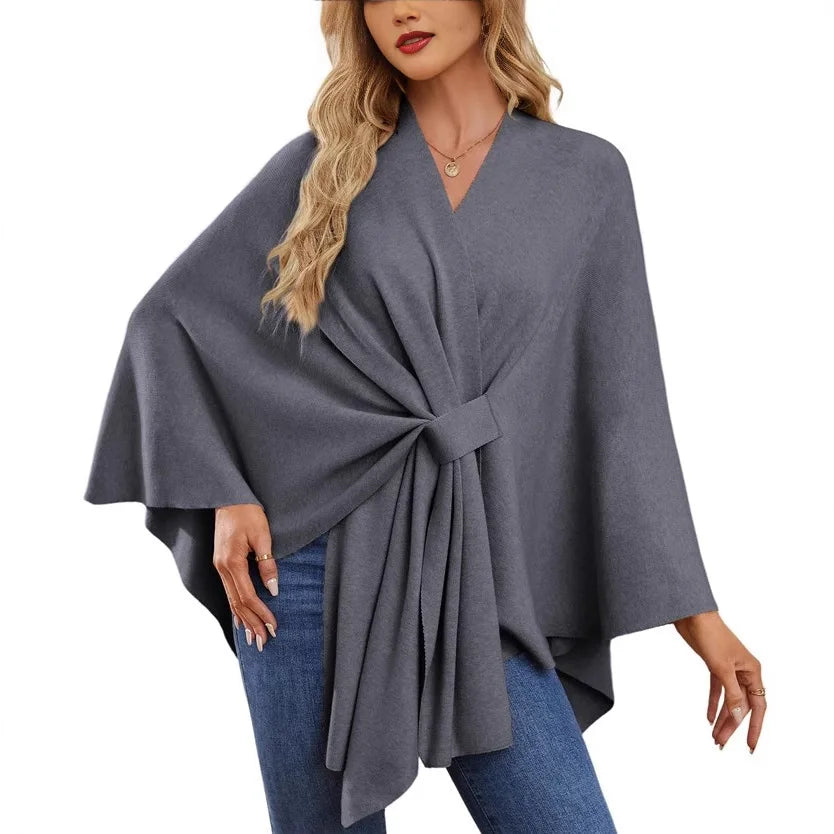 Luxury Poncho Shawl Wrap – Ultra-Soft & Stylish Cover-Up!
