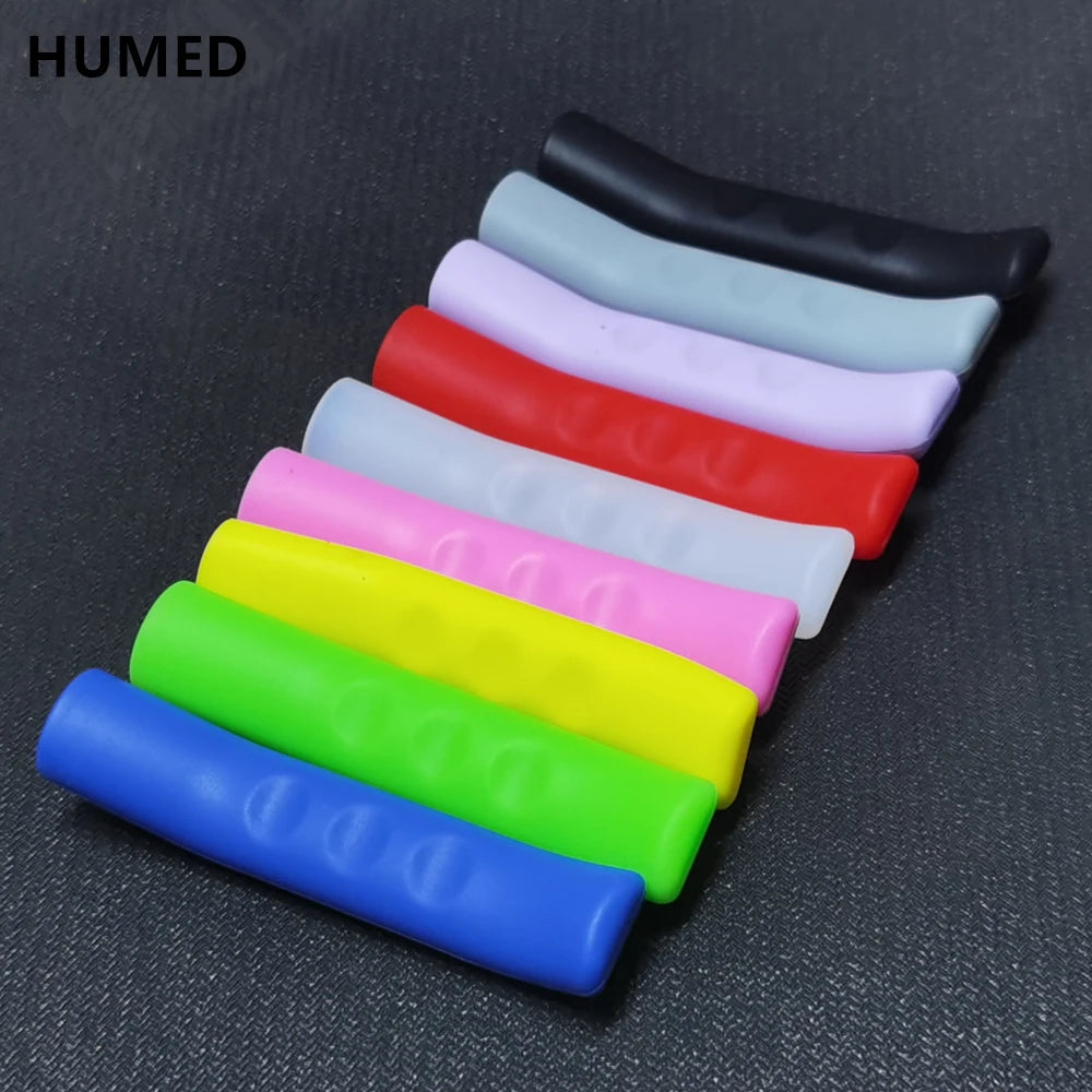 1 Pair Silicone Bicycle Lever Grips Protectors Anti-Skid Bike Brake