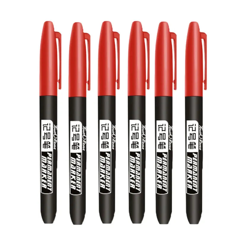 Permanent Marker Pen Manga Drawing Markers Black Blue Red Waterproof Ink Sketch Pens Stationery Art School Supplies Tiptop Co., LTD.