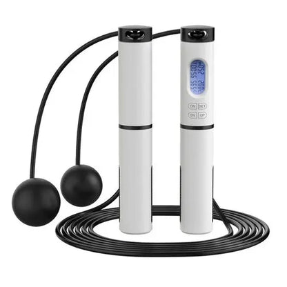 Cordless Jump Rope with Counter - Smart Electronic Skip Rope for Fitness