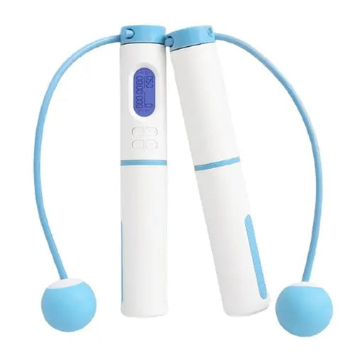 Cordless Jump Rope with Counter - Smart Electronic Skip Rope for Fitness