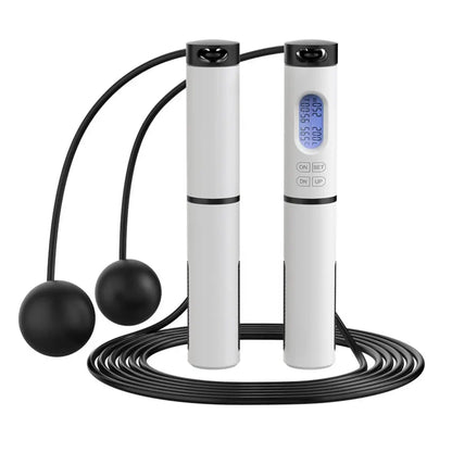 Cordless Jump Rope with Counter - Smart Electronic Skip Rope for Fitness