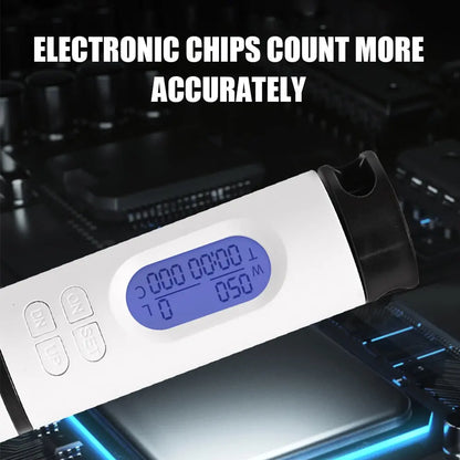 Cordless Jump Rope with Counter - Smart Electronic Skip Rope for Fitness