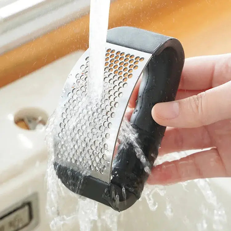 Stainless Steel Garlic Press Crusher Manual Garlic Mincer Chopping Garlic Tool Fruit Vegetable Tools Kitchen Accessories Gadget South Bay Evans General Store