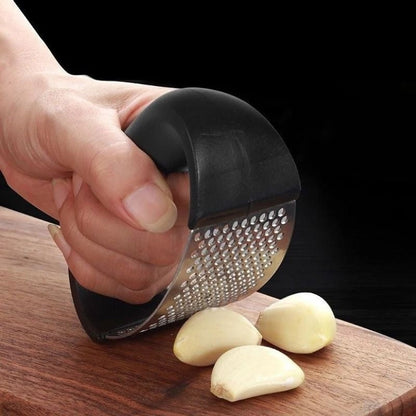 Stainless Steel Garlic Press Household Manual Garlic Press Curve Fruit AliExpress