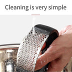 Stainless Steel Garlic Press Household Manual Garlic Press Curve Fruit AliExpress