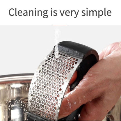 Stainless Steel Garlic Press Household Manual Garlic Press Curve Fruit AliExpress