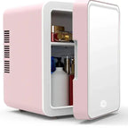 View details for Beauty Refrigerator Makeup Skin Care Products Mini Smal110V Portable Built-in Light Car Refrigerator