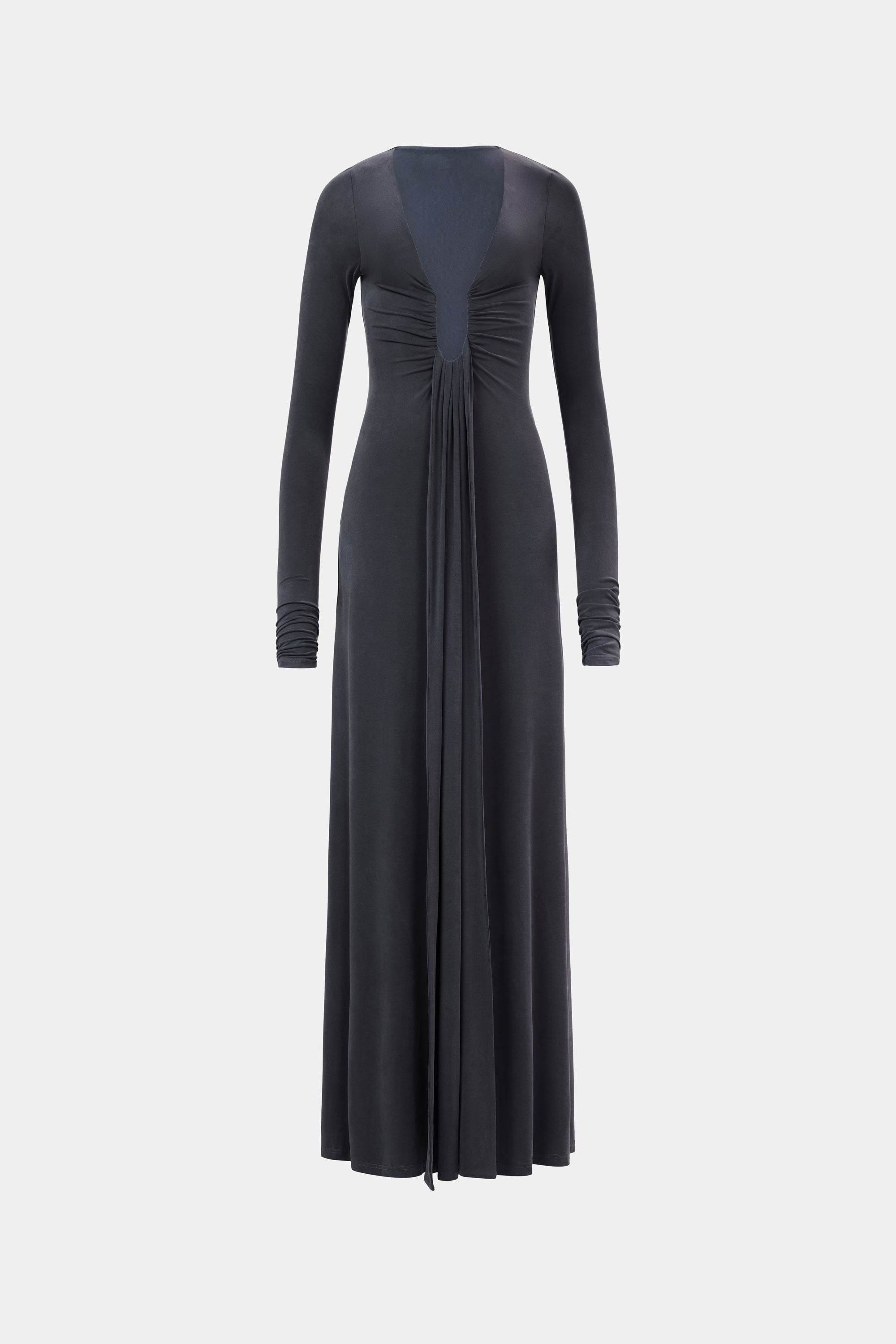 THE 'JENNIFER' LONG SLEEVE CUPRO DRESS South Bay Evans General Store