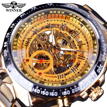 Born To Be A Winner Luxury Montre Homme Sports Watch GMT