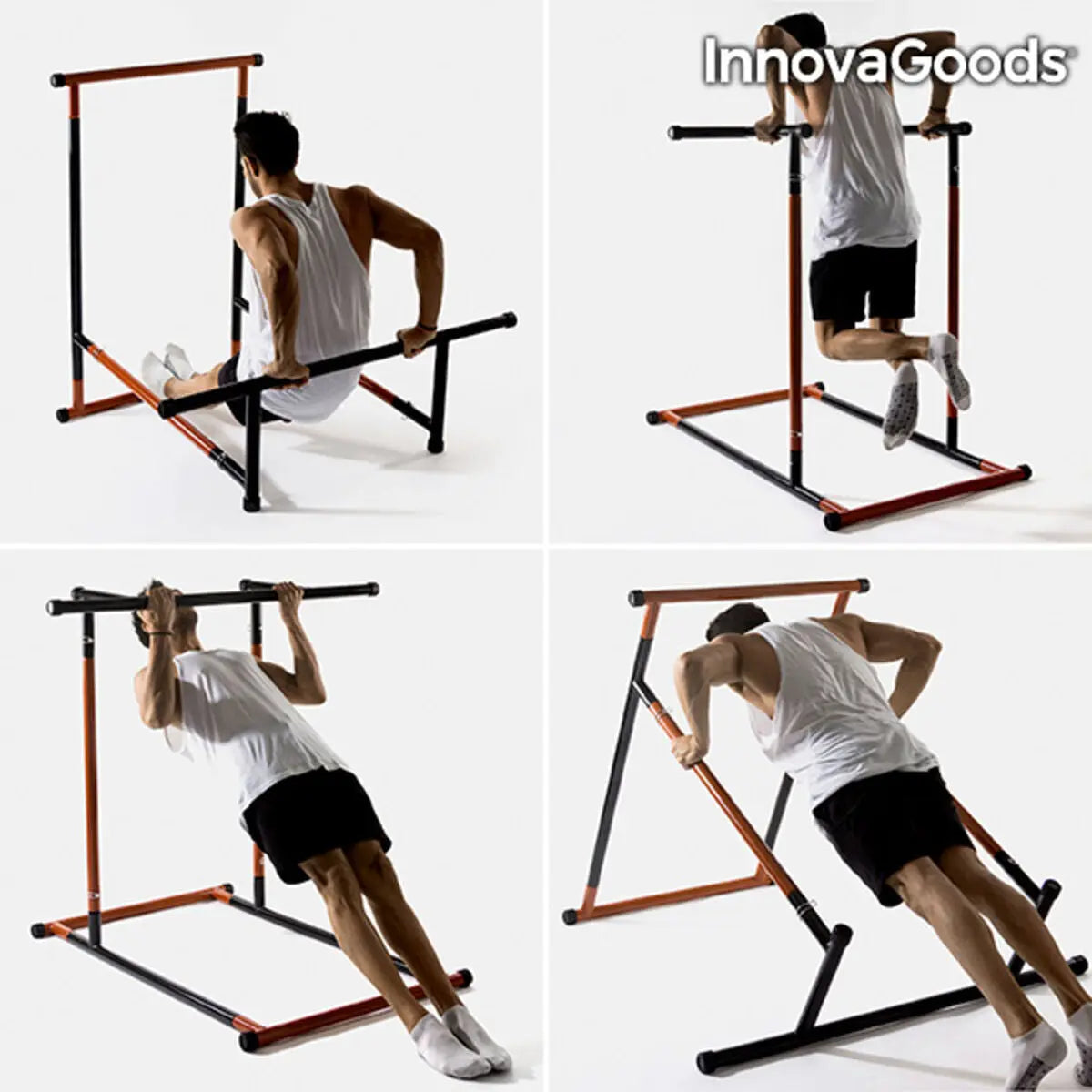  Full Body Pull-Up Station with Exercise Guide InnovaGoods