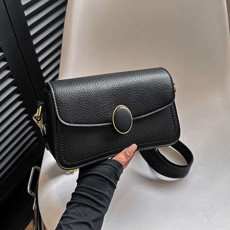 Women's Small Wide Shoulder Strap Shoulder Bag HAODI Fashion Store
