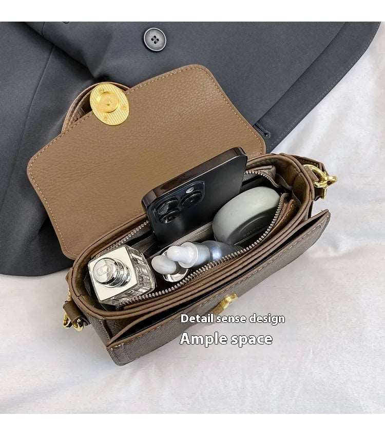 Women's Small Wide Shoulder Strap Shoulder Bag HAODI Fashion Store