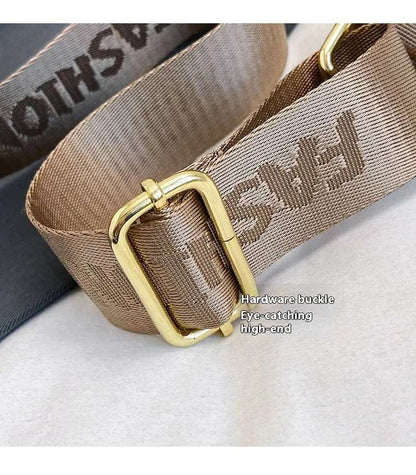 Women's Small Wide Shoulder Strap Shoulder Bag HAODI Fashion Store