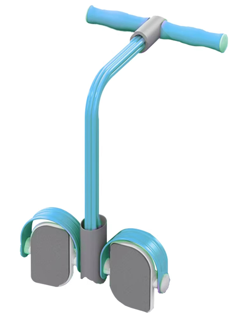 Resistance Bands 4/6-Tube Yoga Pedal Puller Resistance Band Elastic Pull Rope Fitness Equipment for Abdomen Waist Arm Training