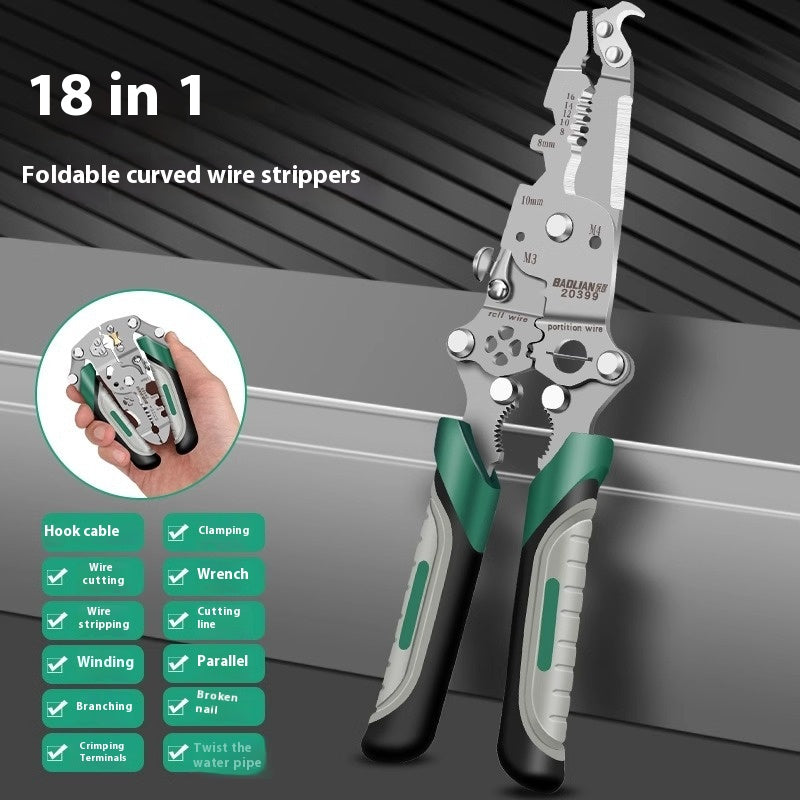 Foldable Wire Stripper Multifunctional Pulley Design CJDropshipping