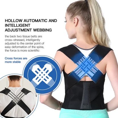 Unisex Adjustable Posture Corrector Belt BD Makeup 888 Store