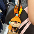 Hat Bee Puppy Pendant Doll Doll Keychain