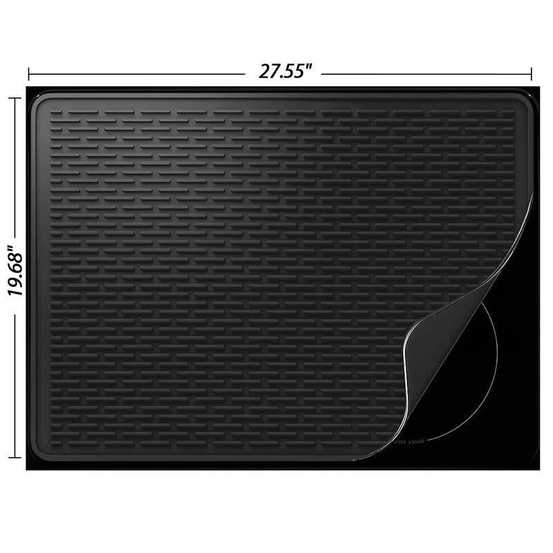 【Tik Tok Top Seller】Heat Resistant Silicone Stove Cover Mat& Utensils, Non-Slip Stove Protector, 2024 Kitchen Gadgets,Gifts for Mo,Winter Gift Heat Resistant Heat Resistant Handheld Kitchen Accessory Top Mat Silicone Non-Slip Stove Protector Mat