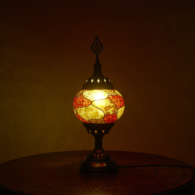 Iron Retro Romantic Bedroom Bedside Restaurant Decoration Table Lamp