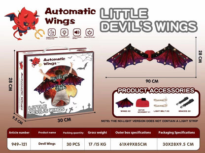 Light-emitting Children's Electric Butterfly Wings Back Decoration Angel Little Fairy Toy