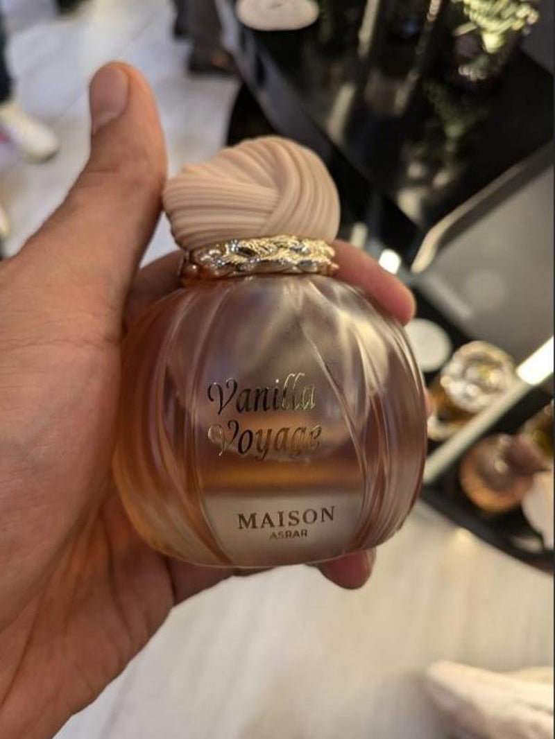 Vanilla Voyage Maison Asrar Perfume Fragrance 3.5 Fl Oz Exclusively by Aroma Concepts