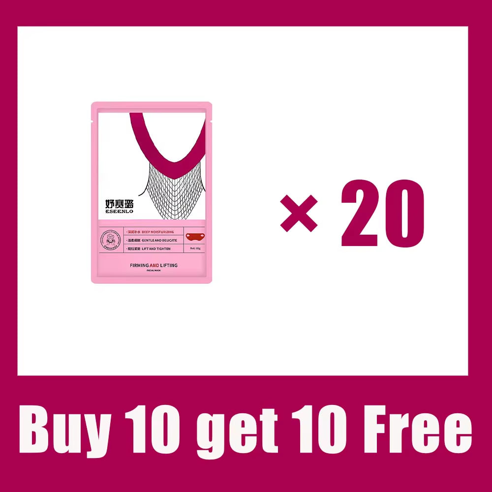 Lifting Facial Mask Bandage Lifting Neck Facial Mask Reducing Double Chin Facial Massage Moisturizing Skin