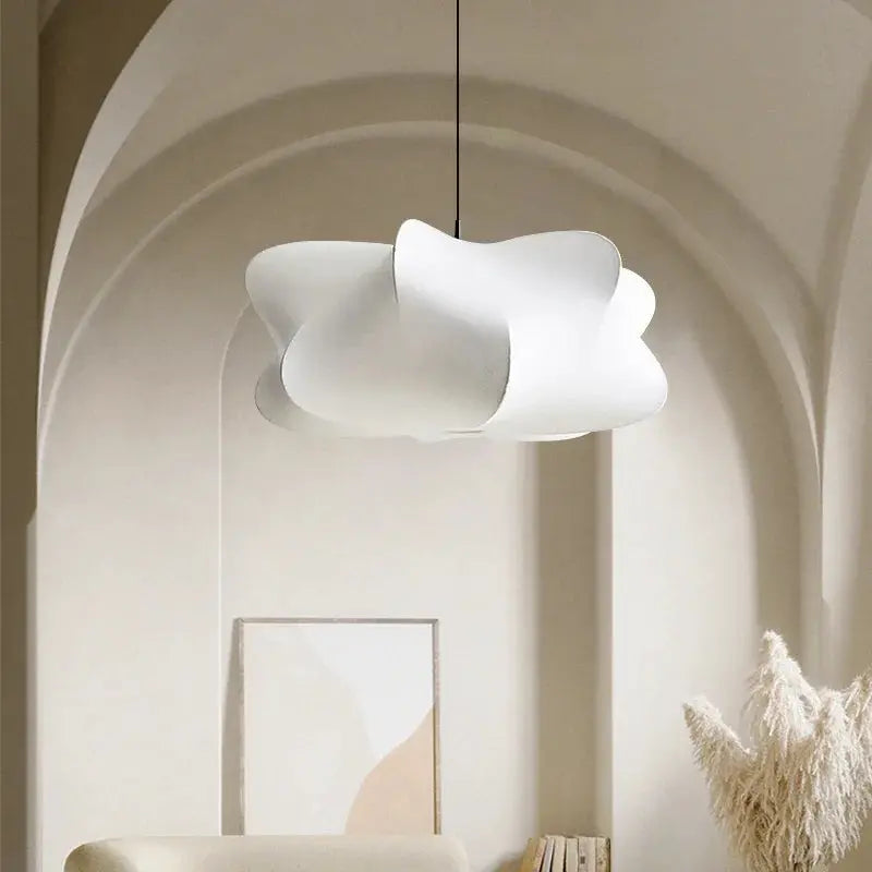 Wabi Sabi Silk Japan Hanging Lamp JOYINLED Lamp Store